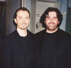 George Costacos with Constantine Kitsopoulos