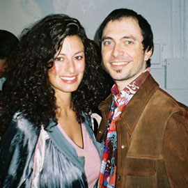 George Costacos with Dorotea Mercuri