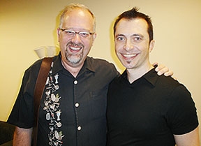Doug Wright with George Costacos