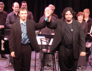 George Costacos and Maestro Constantine Kitsopoulos