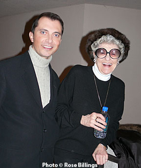 George Costacos and Elaine Stritch