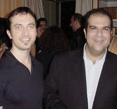 George Costacos and Sir Stelios Haji-Ioannou