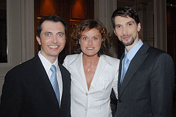 George Costacos, Vesselina Kasarova and Nikos Floros