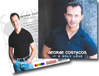 GEORGE COSTACOS: It's Only Love CD. copyrighted image